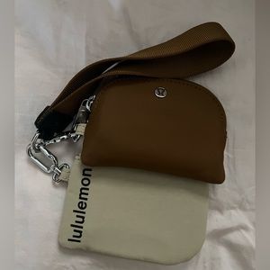NWOT Lululemon dual wrist pouch ( limited edition)